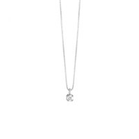 Necklace Bliss Woman in White Gold Diamante 0.05 Ct 20093002 - 20093002